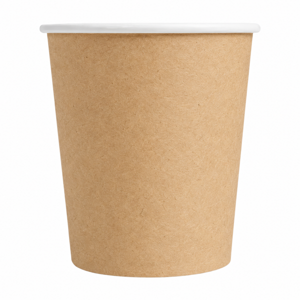 Gobelet carton kraft, vue de face