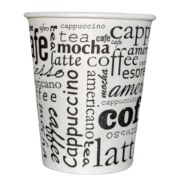 VELCUP Gobelets Carton Blanc 200 ml Renforcé 4.2 g